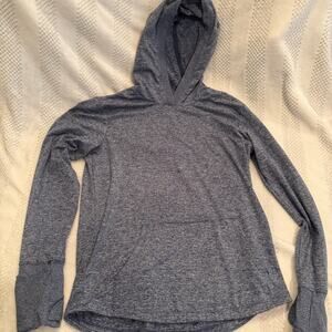 new athleta girl blue hoodie size extra large XL 14